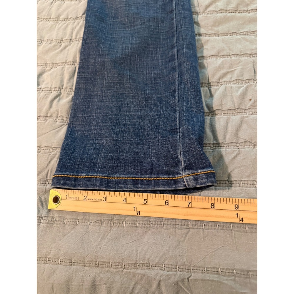 Wrangler Girls Bootcut Jeans Medium Wash Denim Size 14 Regular 1009MWGMS - Picture 8 of 9